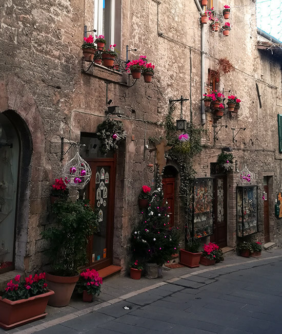 Spello Borgo dei fiori