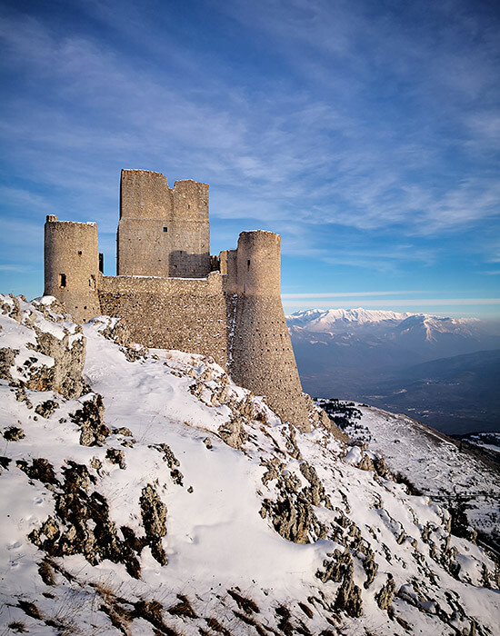Rocca Calascio d'Inverno