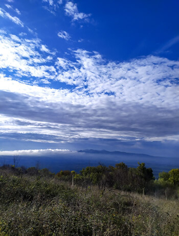 Panorama di Monte Arcese
