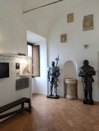 Sala interna Castello di Santa Severa