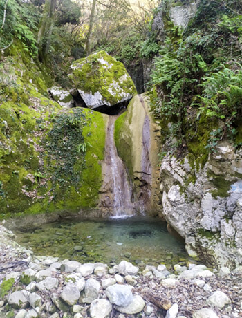 Prima cascata di Ciciliano