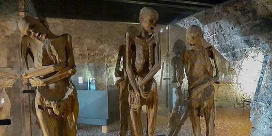 Il museo delle mummie a Ferentillo