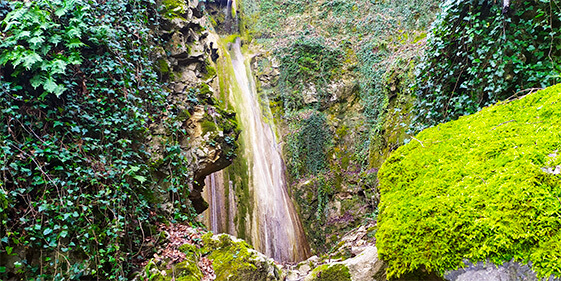 Cascate della Rocchetta, le cascate di Ciciliano