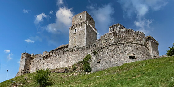 Rocca Maggiore, la fortezza di Assisi