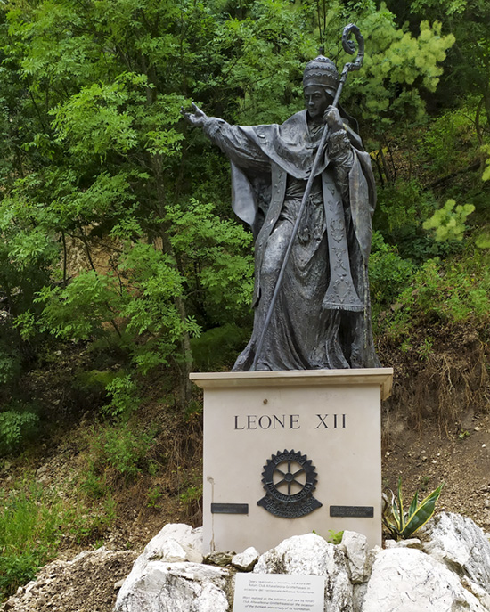 Statua Papa Leone XII