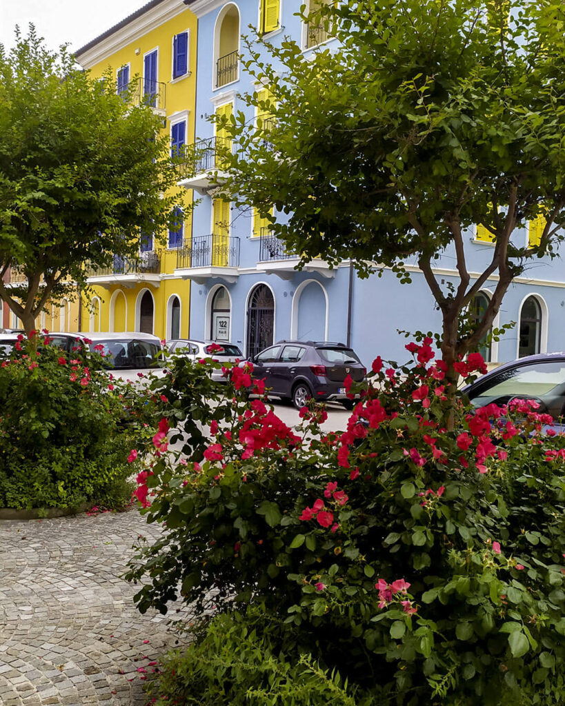 Palazzi colorati Porto Recanati