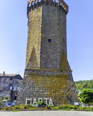 Torre dell'orologio Marta