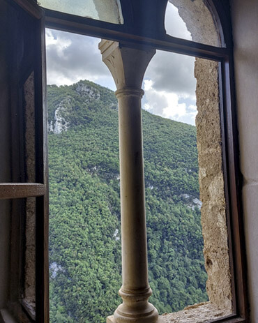 Panoramica dal monastero di San Benedetto