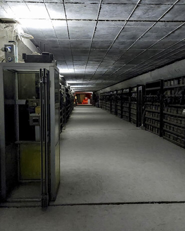 Gallerie bunker antiatomico