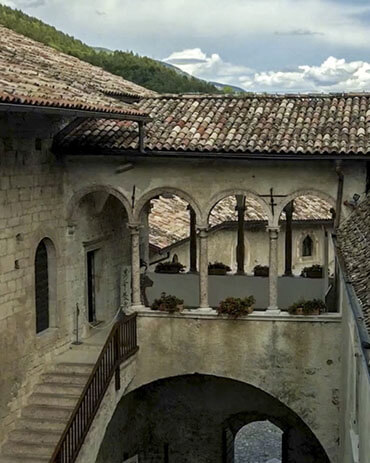 Loggia Castel Stenico