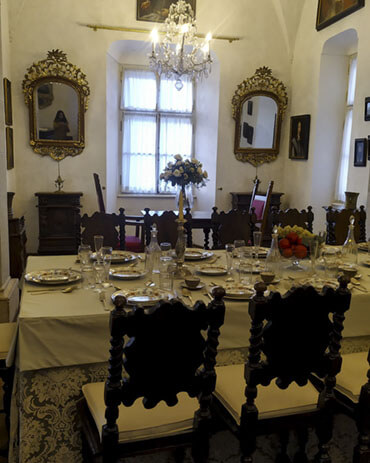 Sala interna Castel Thun