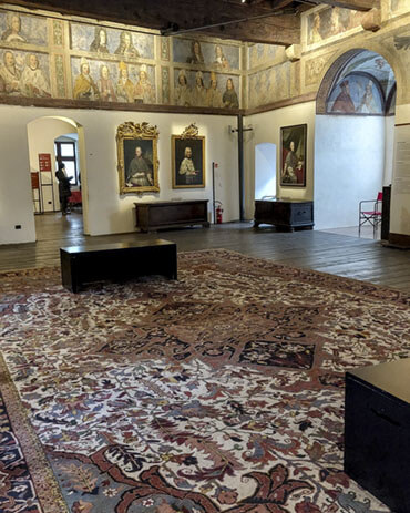 Salone interno Castello del Buonconsiglio